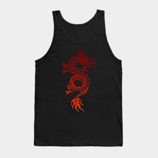 Red Dragon - Chinese Dragon Tank Top